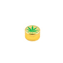 Gold Aluminium Grinders 3 Parts ( Art.nr.1593 ) - ABK Europe | Your Partner in Smoking