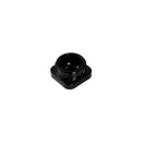 5 ML Black Square Glass Jar Child Resistant Black Lid Per 300 Pcs