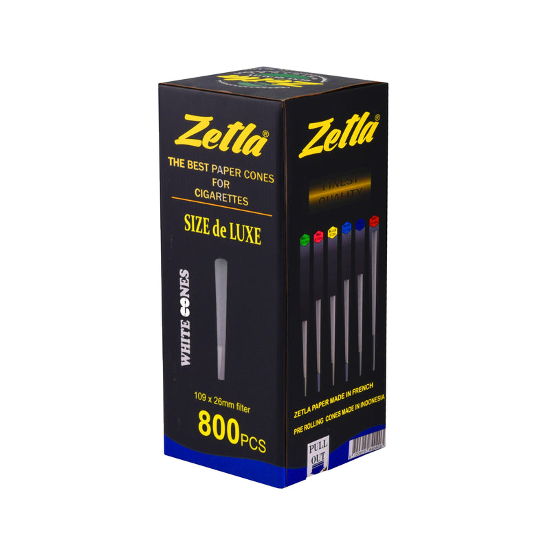Pre-Rolled Cones Zetla King Size De Luxe (800 Pcs) - ABK Europe | Your Partner in Smoking