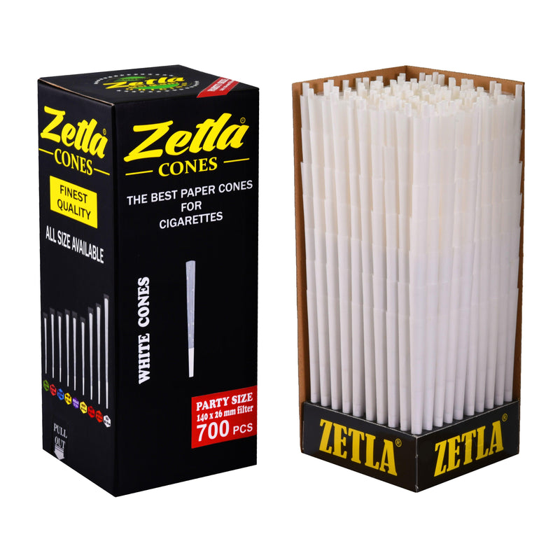 Pre-Rolled Cones Zetla King Size Party (700 Pcs) - ABK Europe | Your Partner in Smoking