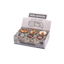 Metal Grinders 3 Parts (0137) - ABK Europe | Your Partner in Smoking