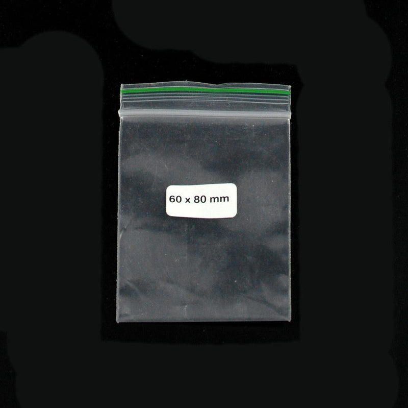 Ziplock Bag 60x80mm     0,09mm - ABK Europe | Your Partner in Smoking