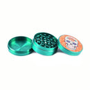 Aluminium Grinders 3 Parts (DK5812) - ABK Europe | Your Partner in Smoking