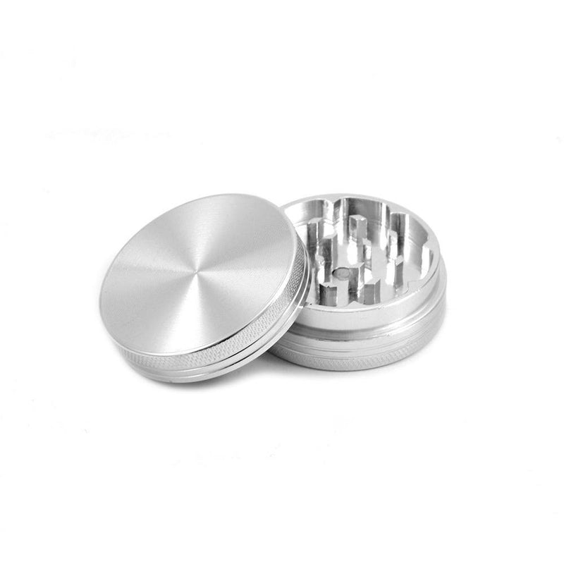 Aluminium Grinder 2 Parts (0374) - ABK Europe | Your Partner in Smoking