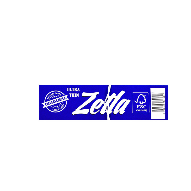 Zetla Rolling Papers Blue + Filters Wide - ABK Europe | Your Partner in Smoking