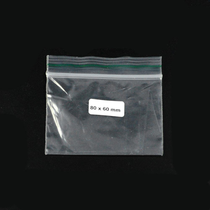 Ziplock Bag 80x60mm 0,07mm - ABK Europe | Your Partner in Smoking