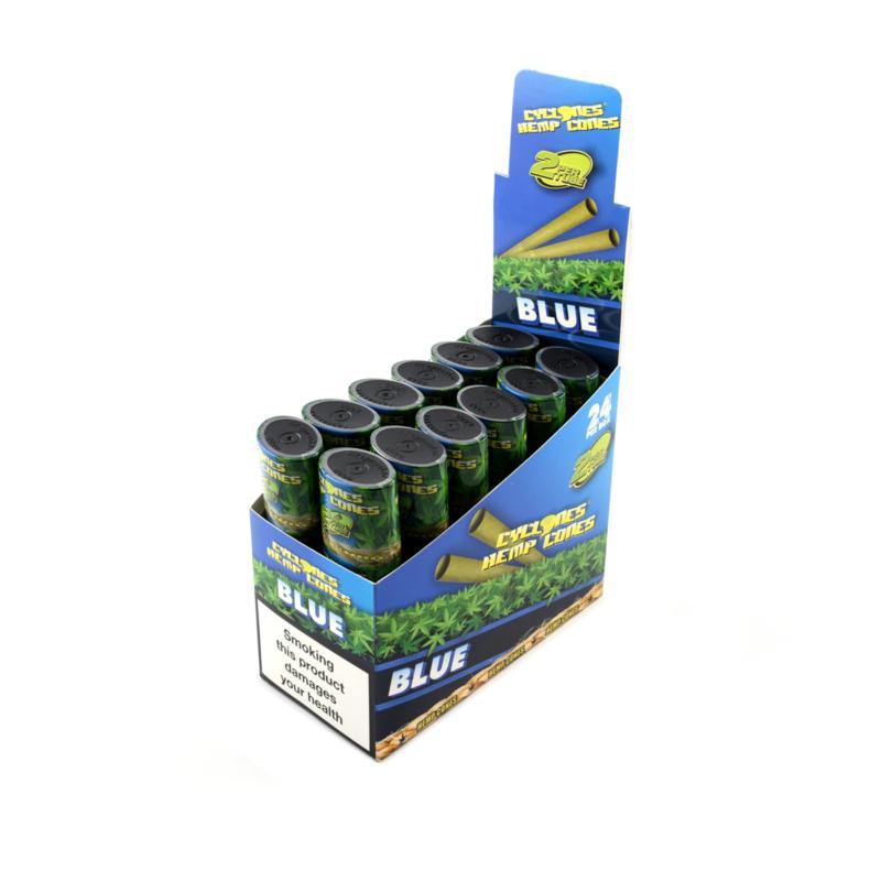 Cyclones Canapa BLU Cono Blunt 2pz, Cartine prerollati 