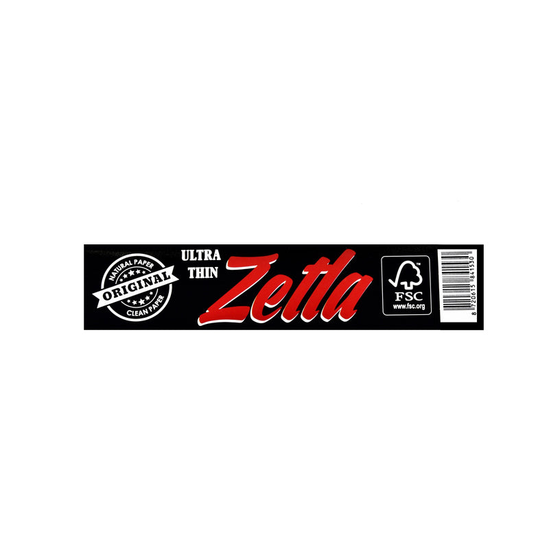 Zetla Rolling Papers Black King Size Slim - ABK Europe | Your Partner in Smoking