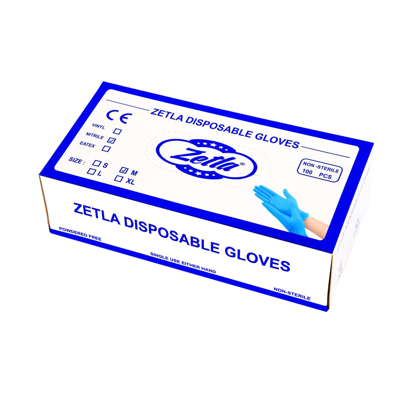 Zetla Gloves Blue Medium - ABK Europe | Your Partner in Smoking