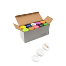 Plastic Grinders With Zetla Logo 3 Parts Box 50 Pcs