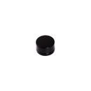 5 ML Black Round Glass Jar Child Resistant Black Lid Per 300 Pcs