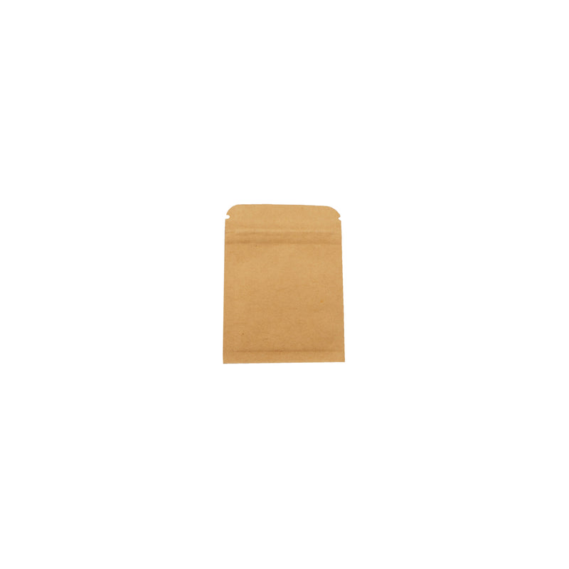 Kraft Paper Ziplock Bag 60x80 mm Per 1000 Pcs