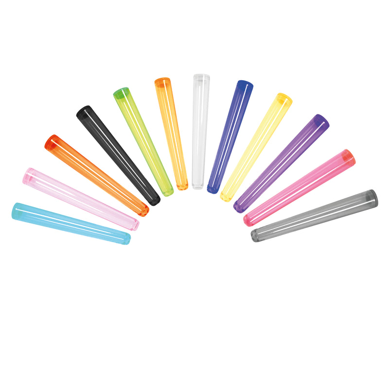 Plastic Tubes 99 mm Mix Colors Per 250 pcs