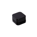 9 ML Black Square Glass JAR Child Resistant Black Lid Per 300 Pcs