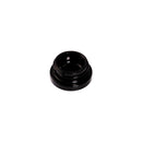 9 ML Black Round Glass Jar Child Resistant Black Lid Per 300 Pcs