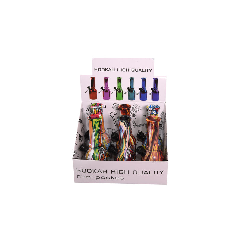 Mini Plastic Bongs  ( DK8434-1 )