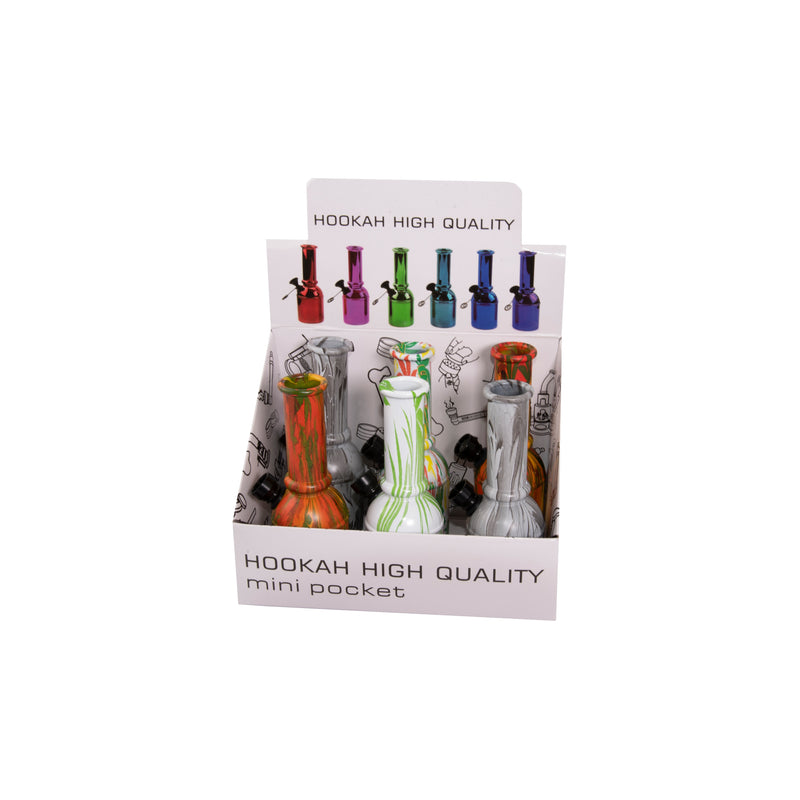 Mini Plastic Bongs  ( DK8434-3 )