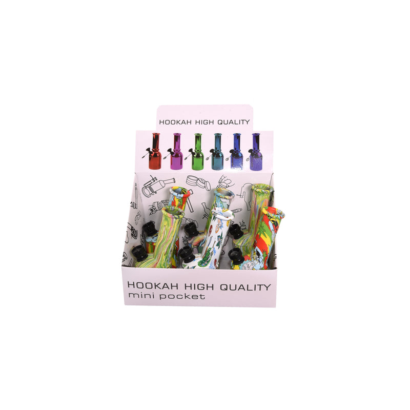 Mini Plastic Bongs  ( DK8436-2 )