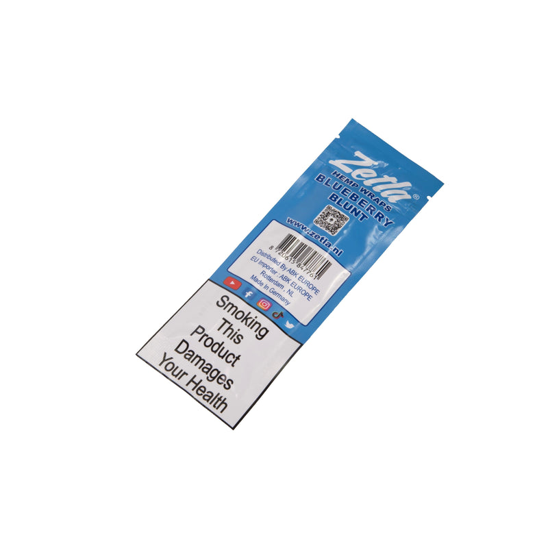 Zetla Hemp Wraps Blueberry ( 3/20 Packs ) - ABK Europe | Your Partner in Smoking