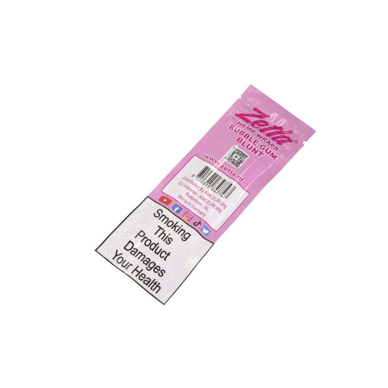 Zetla Hemp Wraps Bubble Gum ( 3/20 Packs ) - ABK Europe | Your Partner in Smoking