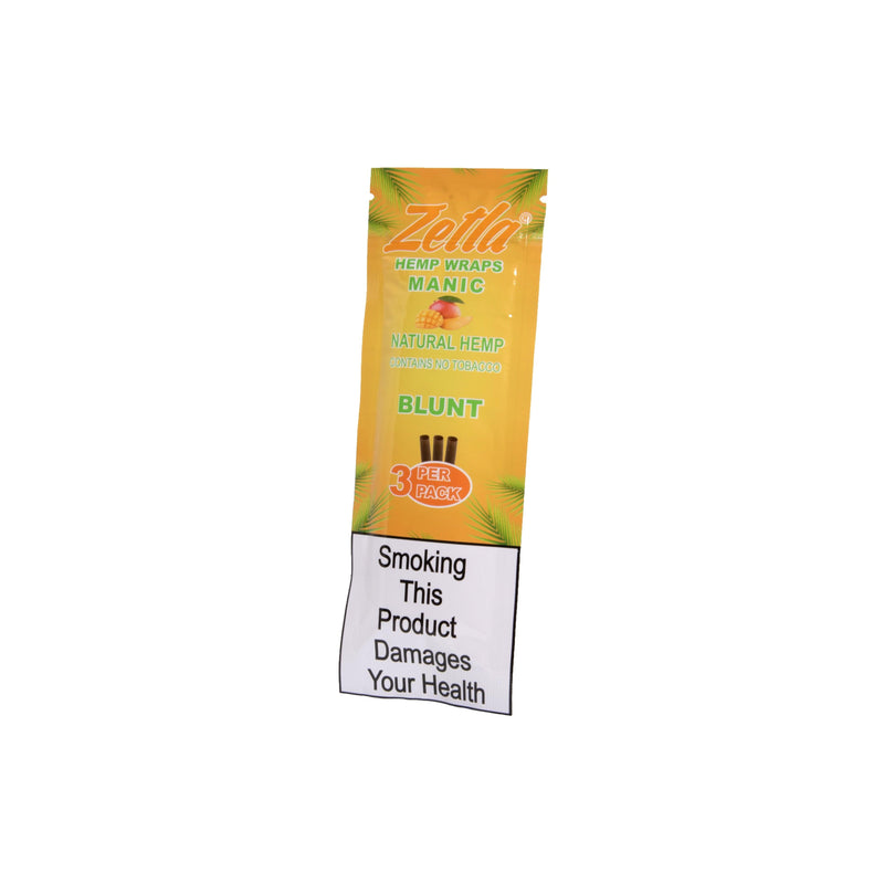 Zetla Hemp Wraps Manic ( 3/20 Packs ) - ABK Europe | Your Partner in Smoking