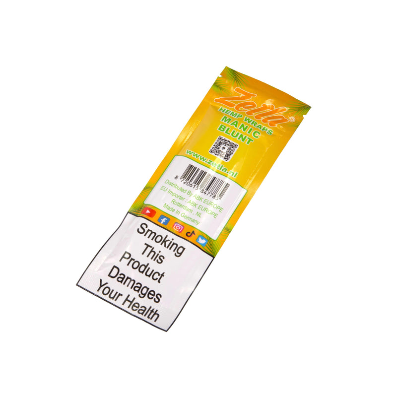 Zetla Hemp Wraps Manic ( 3/20 Packs ) - ABK Europe | Your Partner in Smoking