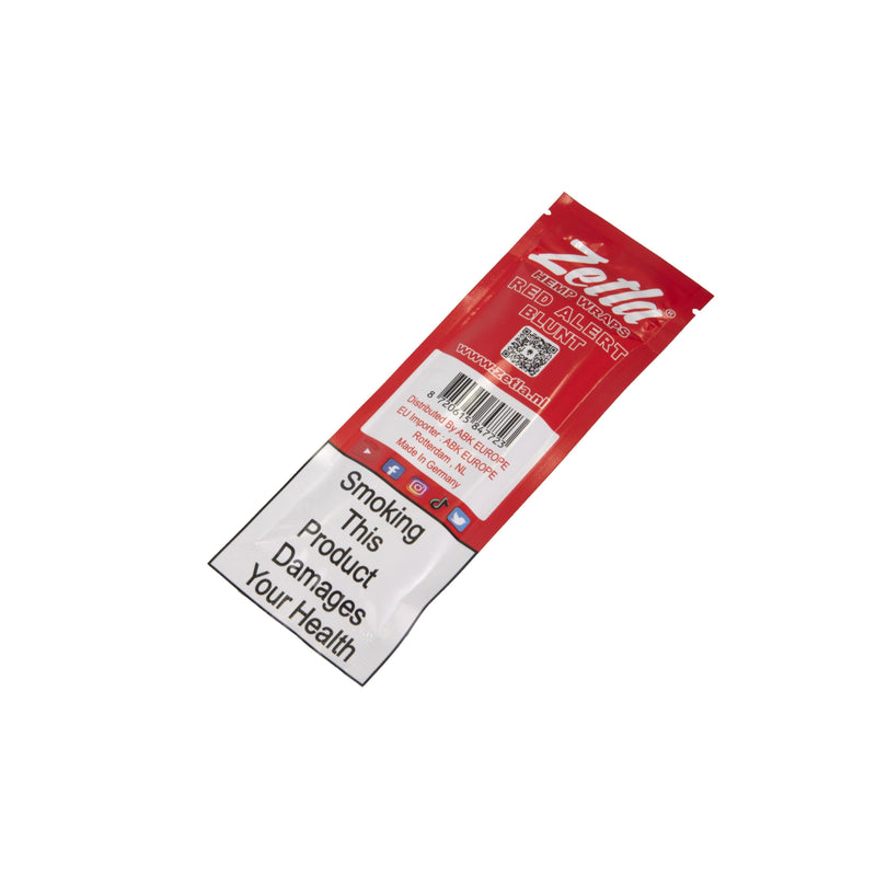 Zetla Hemp Wraps Red Alert ( 3/20 Packs ) - ABK Europe | Your Partner in Smoking