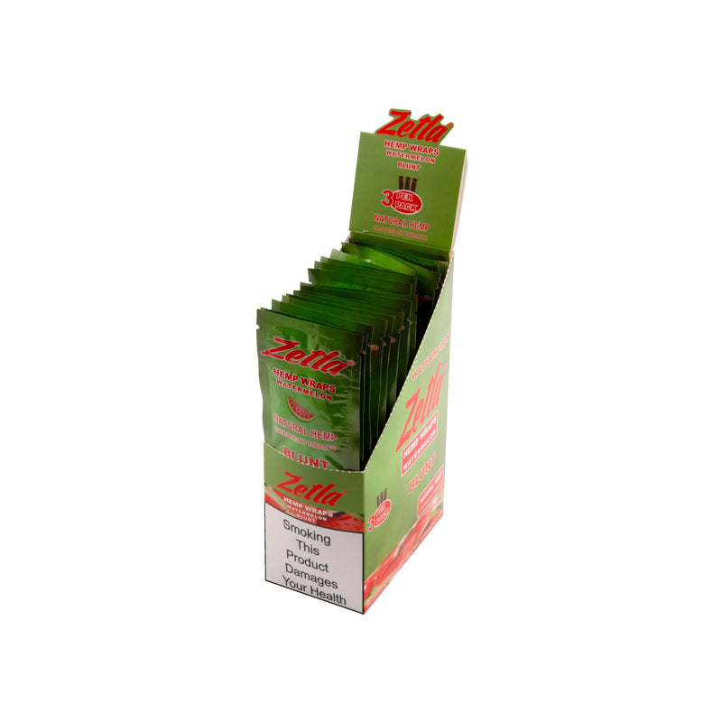 Zetla Hemp Wraps Watermelon ( 3/20 Packs ) - ABK Europe | Your Partner in Smoking