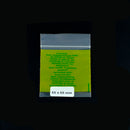 Ziplock Bag 55x65mm 0,06mm House Rules