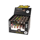 GLASS PIPE SKULL MIX COLORS PER 24