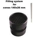 Cones Filling Machine King Size Party 140mm 55 Pieces Filling Holes