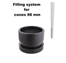 Cones Filling Machine Small De Luxe 98 mm  85 Pieces Filling Holes