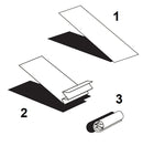 Zetla Filtertips Black  ( 26 x 55 mm ) ( 50 Pcs)