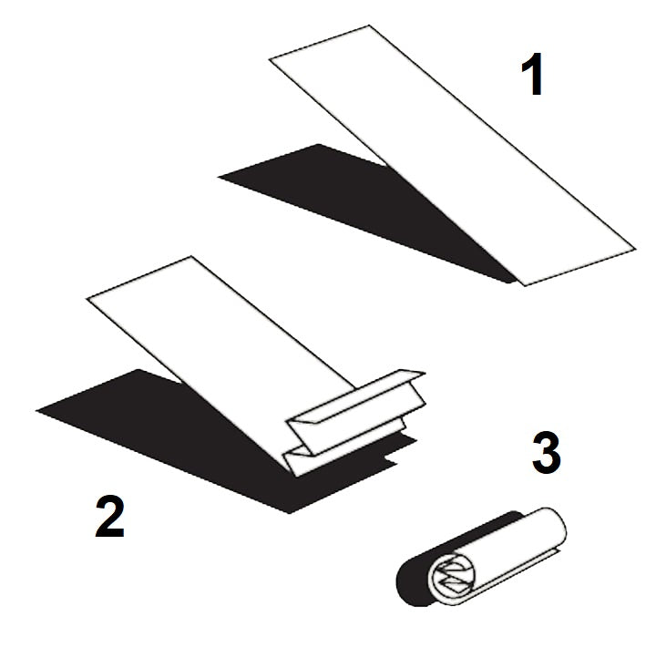 Zetla Filtertips Black  ( 26 x 55 mm ) ( 50 Pcs)