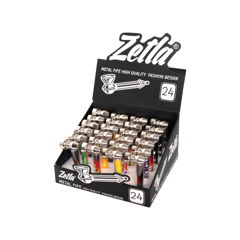Zetla Metal Pipe Short (24 Pcs)