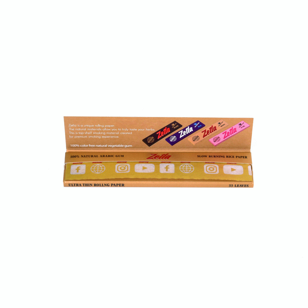 Zetla Vloei Blauw King Size Regular - De Haring Zetla Vloei Blauw King Size Regular - De Haring