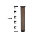 Plastic Tubes Black Child Resistent 116mm - ABK Europe | Your Partner in Smoking