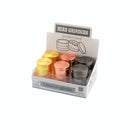 Aluminium Grinders 4 Parts ( Art.nr.1594 ) - ABK Europe | Your Partner in Smoking