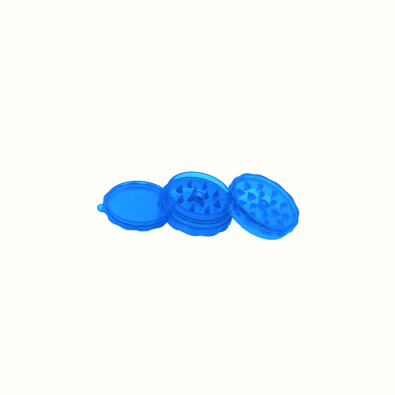 Zetla Mini Plastic Grinders 3 Parts Mix Colors ( JL-237J ) - ABK Europe | Your Partner in Smoking