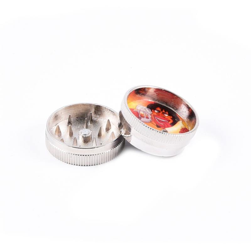 Mini Metal Grinders 2 Parts (DK 5800-2) - ABK Europe | Your Partner in Smoking