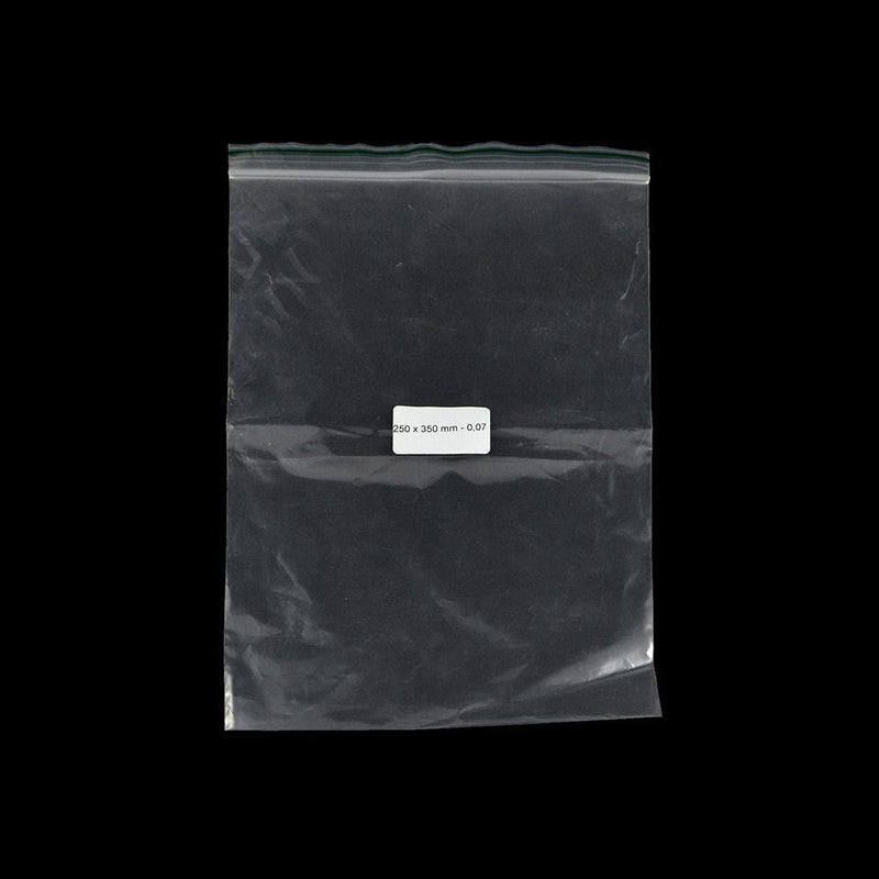 Ziplock Bag 250x350mm  0,09mm - ABK Europe | Your Partner in Smoking