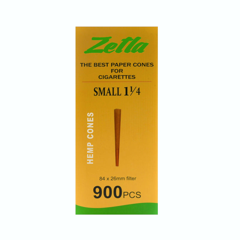 Pre-Rolled Cones Zetla Small Hemp 1 1/4 (900 Pcs) - ABK Europe | Your Partner in Smoking