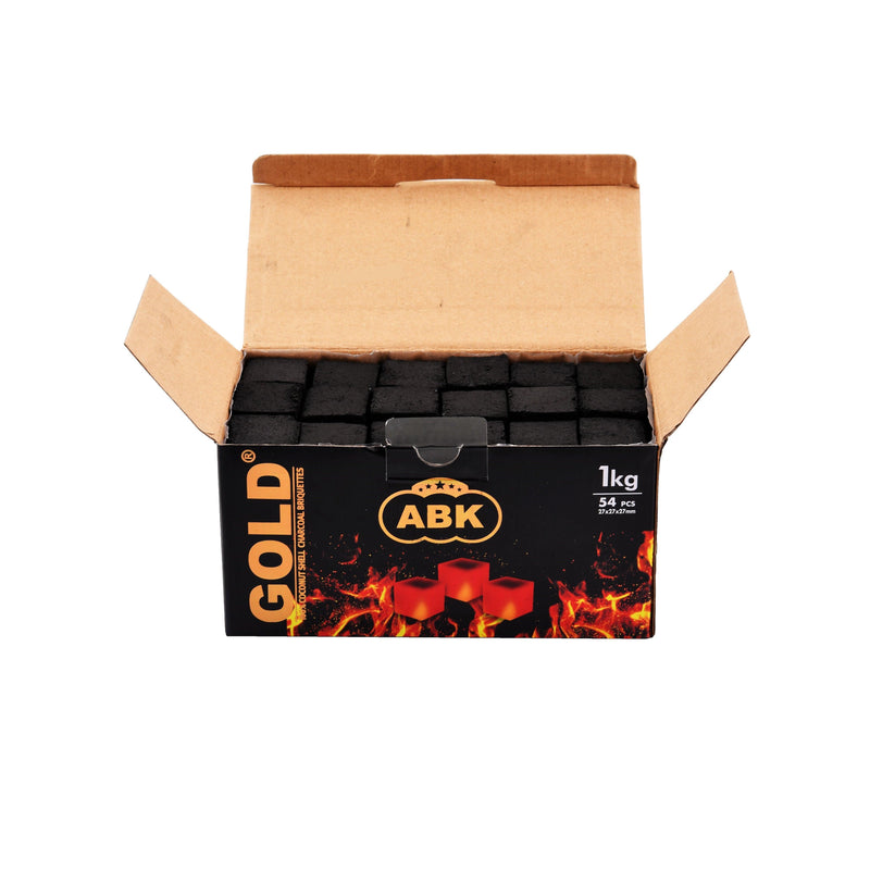 Gold ABK 27x27x27mm 1KG - ABK Europe | Your Partner in Smoking