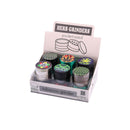 Aluminium Grinders 4 Parts ( Art.nr.1563 ) - ABK Europe | Your Partner in Smoking