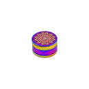 Aluminium Grinders Mandala 3 Parts ( Art.nr.1574) - ABK Europe | Your Partner in Smoking