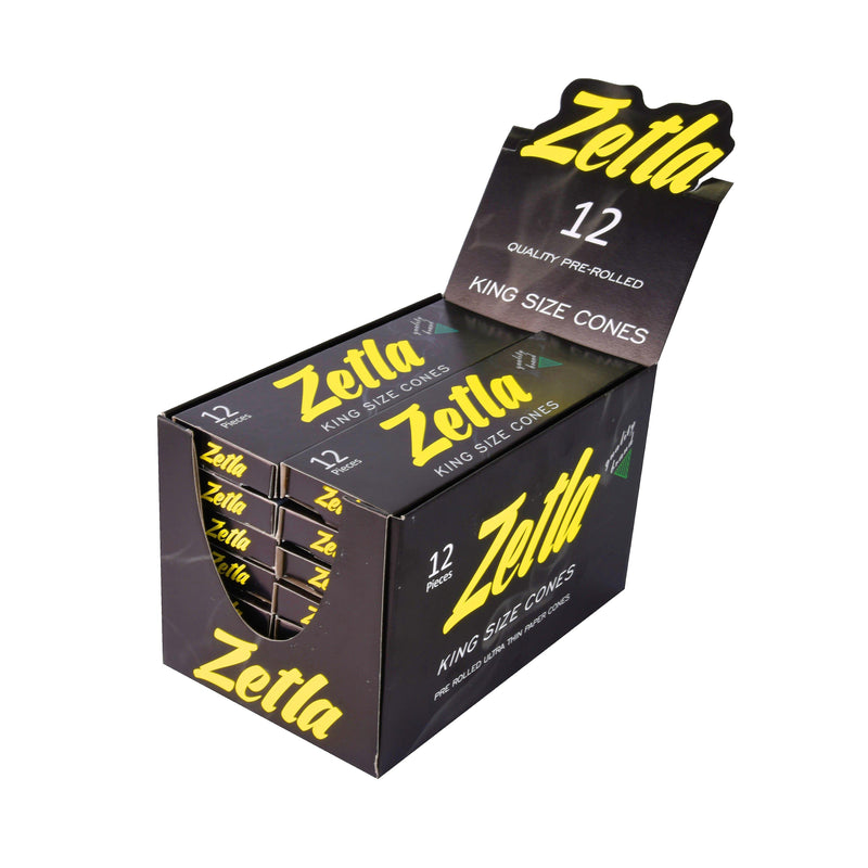 Pre-Rolled Cones Zetla King Size Deluxe 12/14 - ABK Europe | Your Partner in Smoking