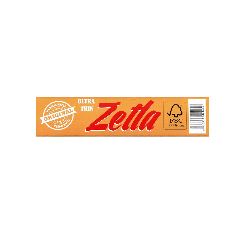 Zetla Rolling Papers Gold King Size Slim (50 Packs) - ABK Europe | Your Partner in Smoking