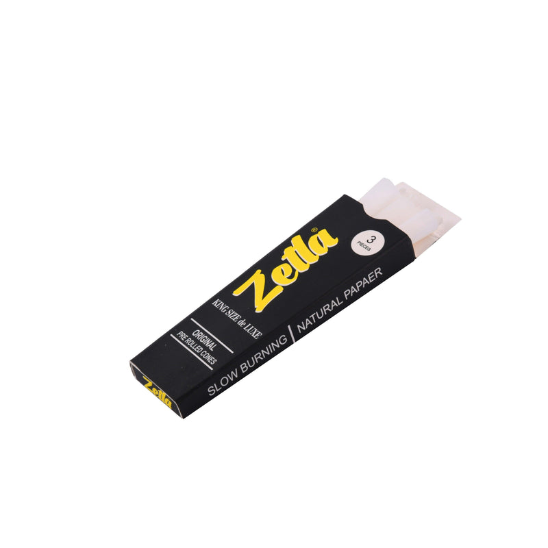 Pre-Rolled Cones Zetla White ( 3/40 Pcs ) - ABK Europe | Your Partner in Smoking