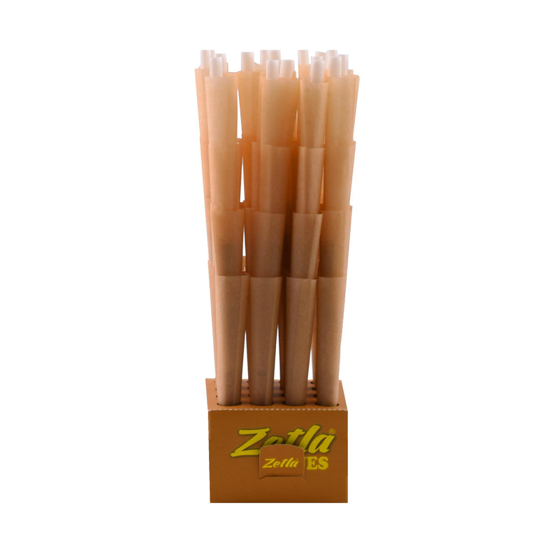 Pre-Rolled Cones Zetla King Size De Luxe Brown 64 - ABK Europe | Your Partner in Smoking
