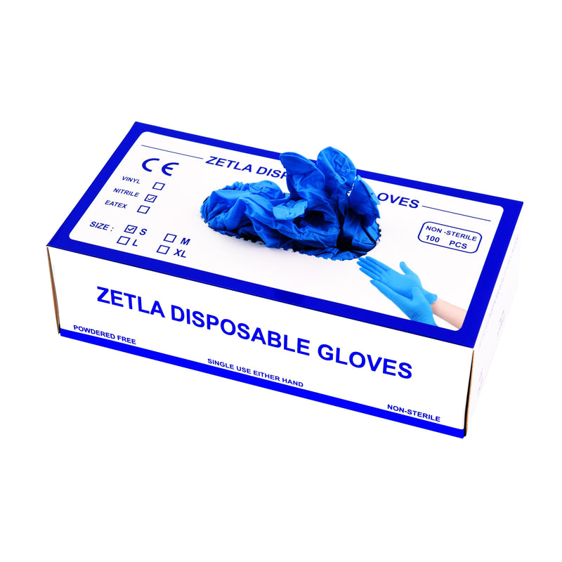 Zetla Gloves Blue Small - ABK Europe | Your Partner in Smoking